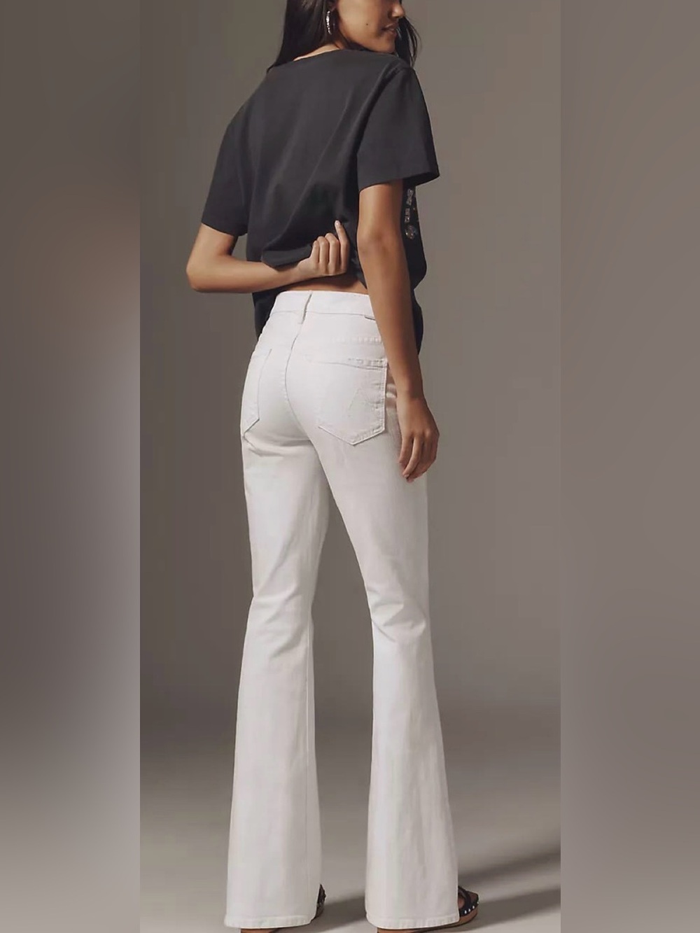 AG - White Flared Pants